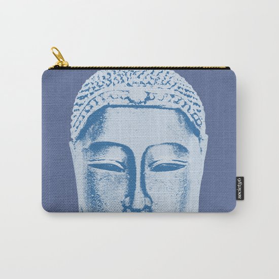Blue Buddha Carry-All Pouch