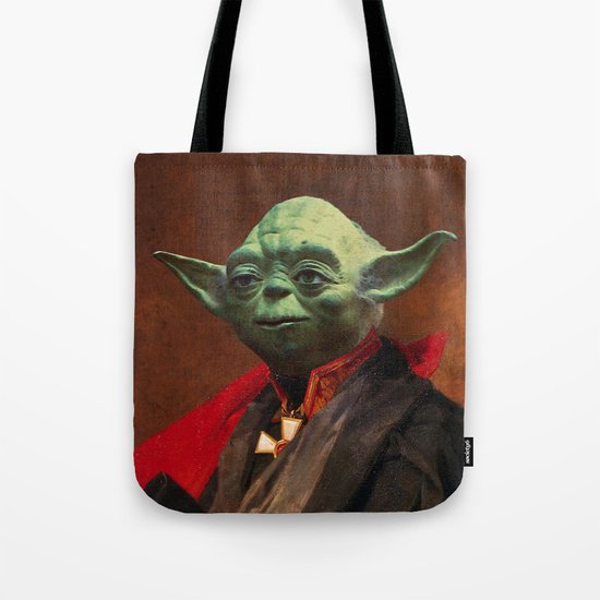 Portrait of Master Yoda Tote Bag