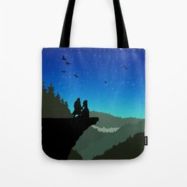 Fraser's Ridge Starry Night Tote Bag