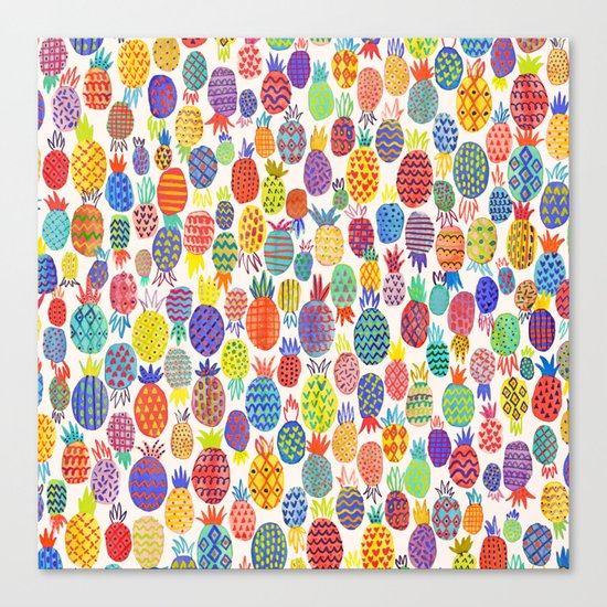Piñas Canvas Print