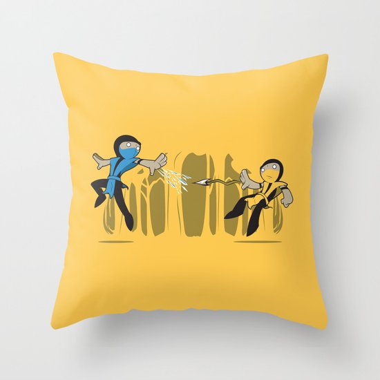 Round One Throw Pillow