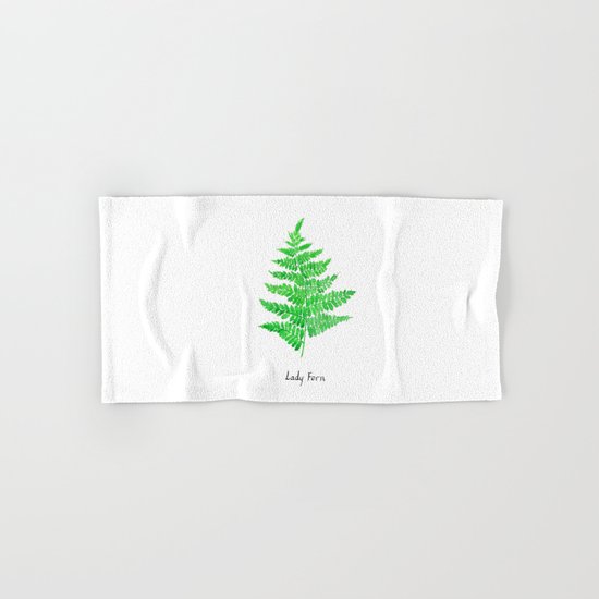 Lady fern Hand & Bath Towel