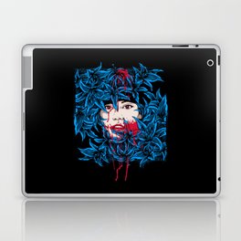 Horror Scary Woman Drawing Laptop Skin