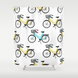 I want to ride my bicycle Shower Curtain