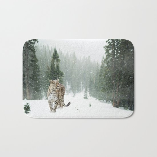 Leopard persian Bath Mat