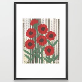 Poppies II Framed Art Print