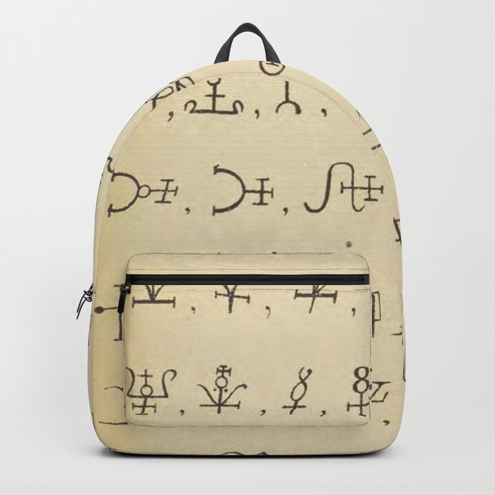 Alchemy Symbols Backpack