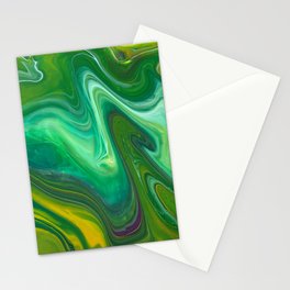 Liquid Lime Stationery Card