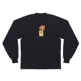 Ace of spades Into a Red Rose Long Sleeve T-shirt