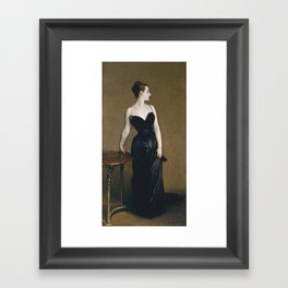Portrait of Madame X Framed Art Print