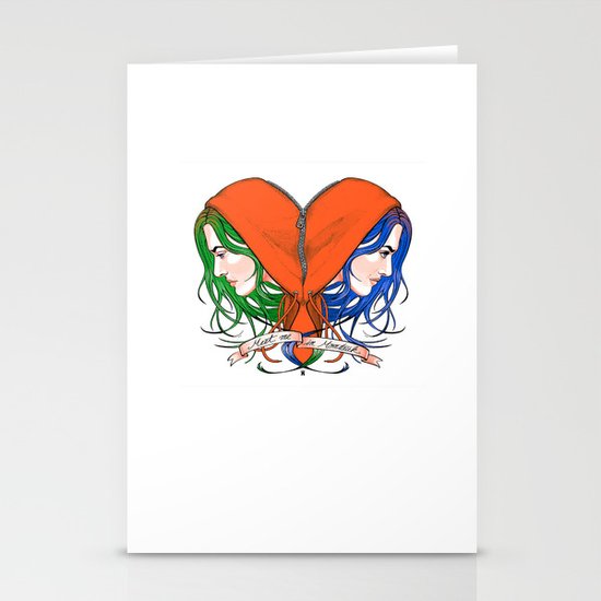 Clementine's Heart Stationery Cards