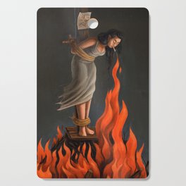 Keep Cool Oil Painting Cutting Board