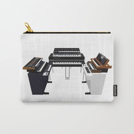 Vintage Keyboards / Synthesizers Carry-All Pouch