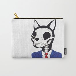 Cat in a Suit Carry-All Pouch