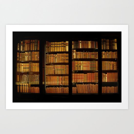 BOOKS Art Print