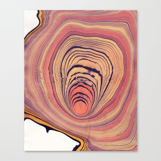 Suminagashi 06 Canvas Print