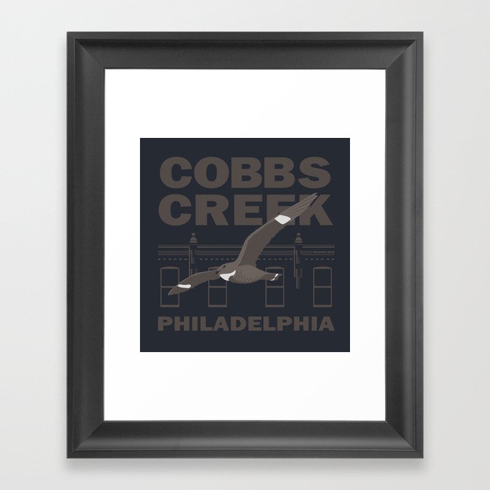 Cobbs Creek Philly Framed Art Print