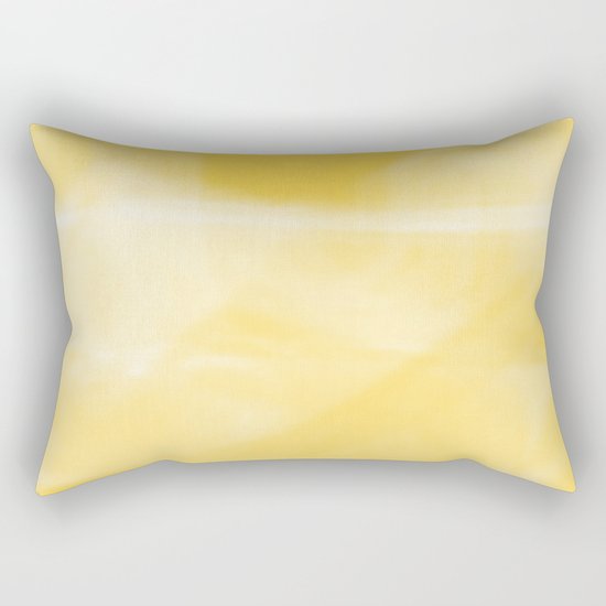 Yellow Rectangular Pillow