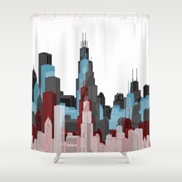 Chicago Gothic Shower Curtain