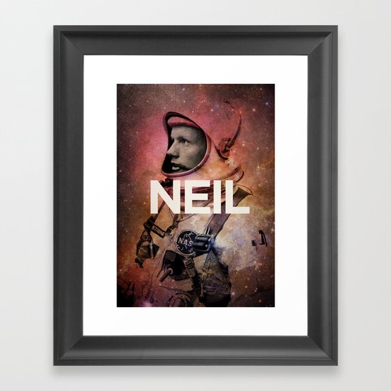 Neil. Framed Art Print