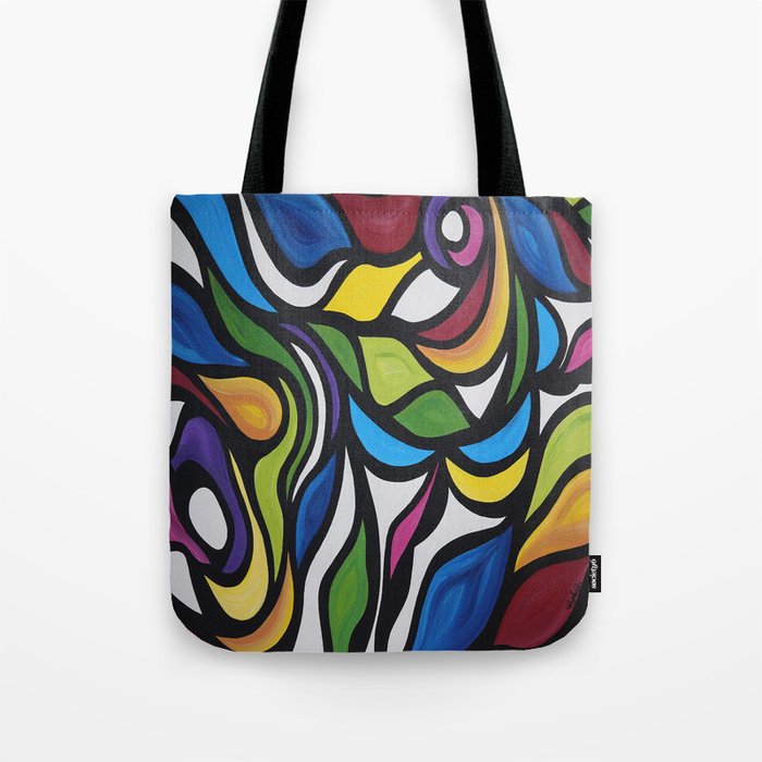 Spectrum Abstract #1 Tote Bag