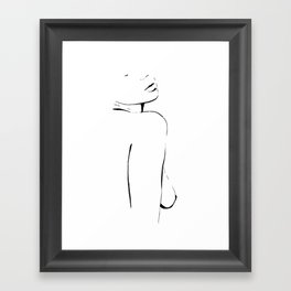 Nude 8 Framed Art Print