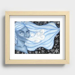 Frost Recessed Framed Print