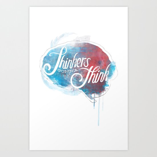 Thinkers Art Print