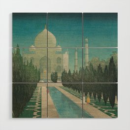 Taj Mahal, Agra 1916 Charles Bartlett Wood Wall Art