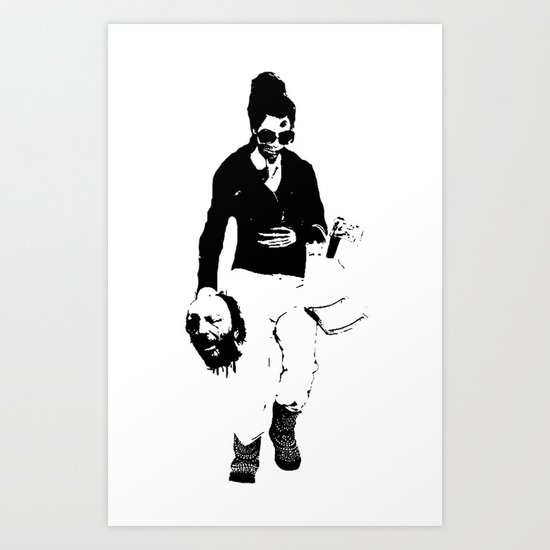 Memento Mori Kim Art Print