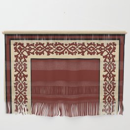 Oriental rug beige and red Wall Hanging