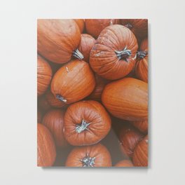 Pumpkin Pile Metal Print | Orange, Fall, Halloween, Photo, Pumkin 