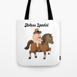 Proud Country Bumpkin - Horse, Pony Tote Bag