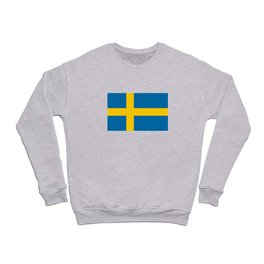 Swedish Flag of Sweden Crewneck Sweatshirt
