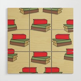 Drawing Doodle Book Pattern Wood Wall Art
