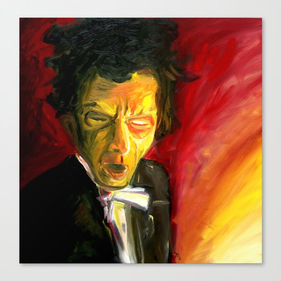 Mr. Waits Canvas Print