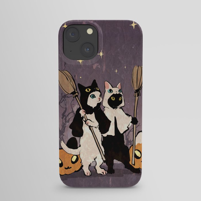 halloween cats iPhone Case