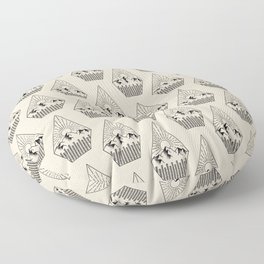 Mountain Sunset Floor Pillow