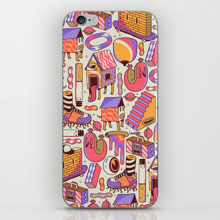 chaotic life iPhone Skin