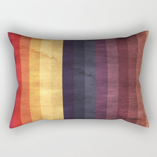 Eccentric Spectrum Rectangular Pillow