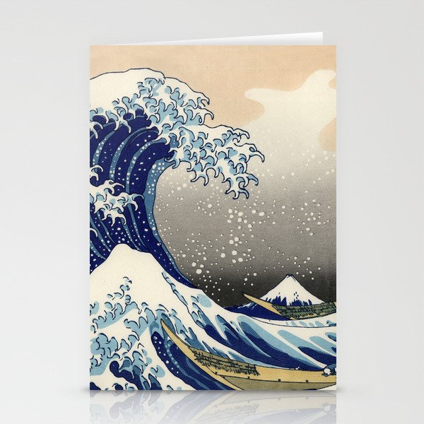 Hokusai - The great wave Stationery Cards