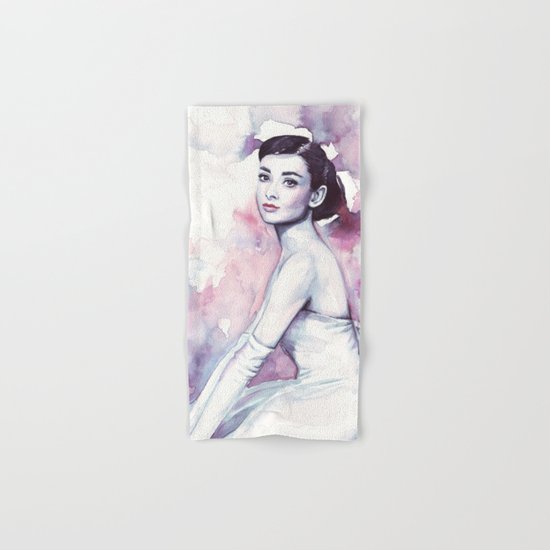 Audrey Hepburn Hand & Bath Towel