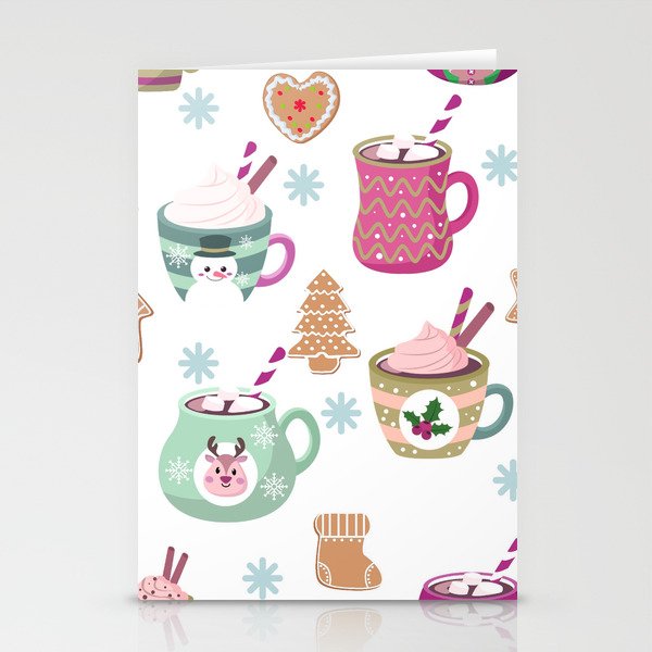 Christmas cocoa Stationery Cards