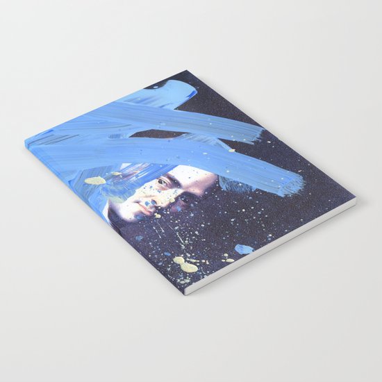 Blue Explosion Notebook