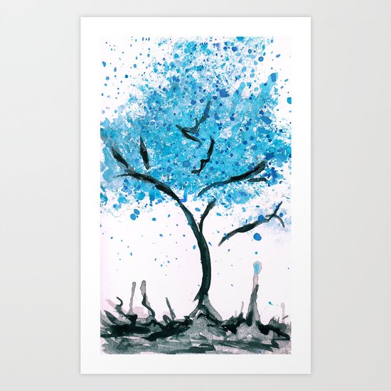 We are imperfectly beautiful, and that's ok. Art Print