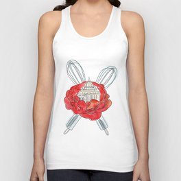 Rome, Whisk, Roses Tank Top