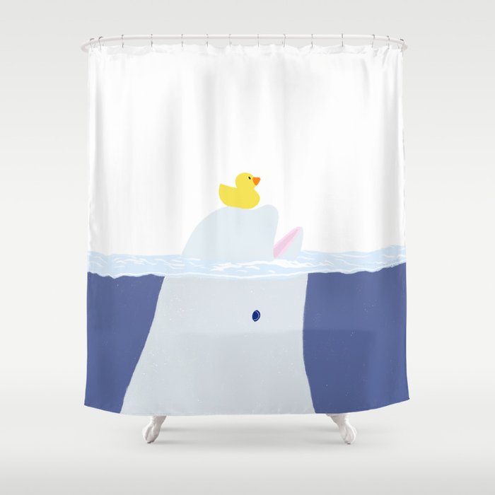 BATH TIME Shower Curtain