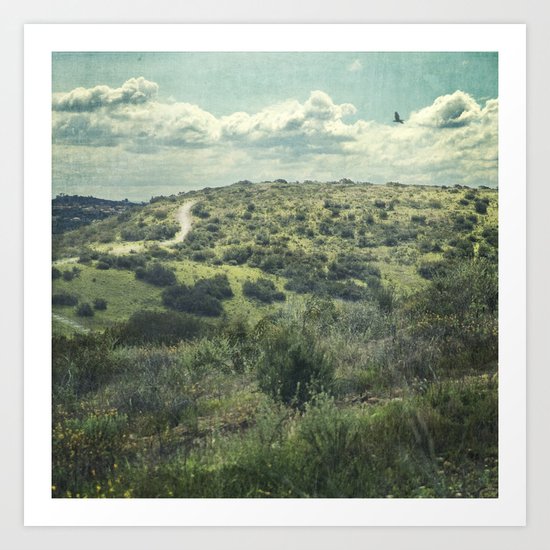 Let's go over there. Art Print