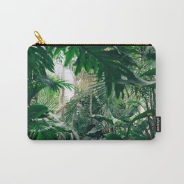 Tropical Greenery Jungle Carry-All Pouch | Safari, Tropics, Photo, Nature, Palmtreeleaf, Tropicaljungleart, Leaf, Palmleaf, Wildlife, Green 