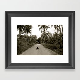 Tonga Dog Framed Art Print